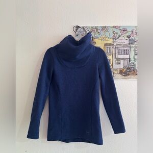 Arc’teryx Women’s Fleece Funnel Neck Pullover – XS Navy Blue